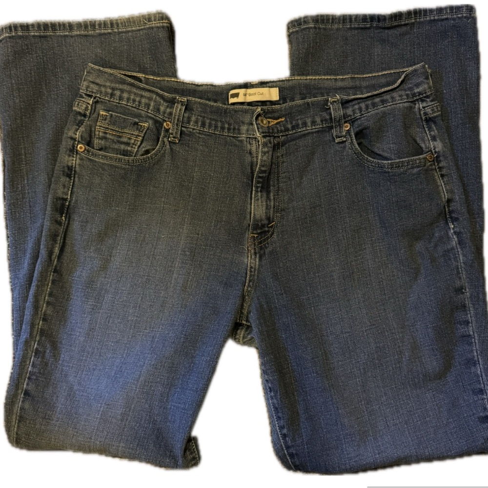 Levi’s 515 Bootcut Blue Denim Jeans sz 16